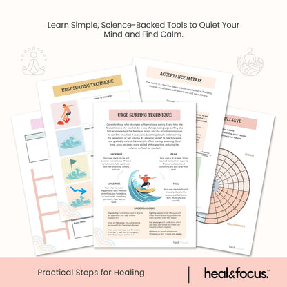 ACT Therapy Workbook – Calm Your Busy Mind