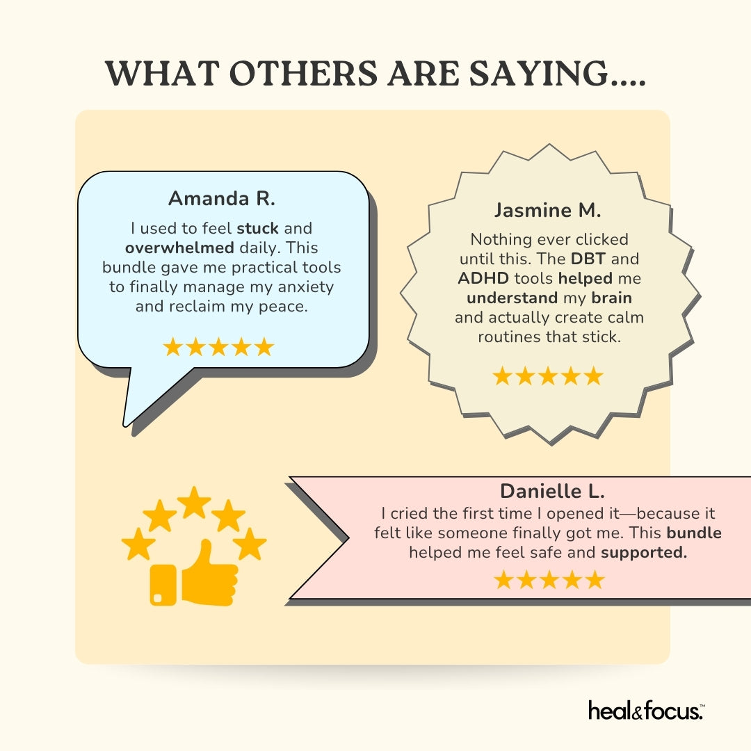 The Heal & Focus Whole Shop Bundle ✨| All-Access Website Bundle | Your One-Stop Shop for Self-Improvement and Healing!