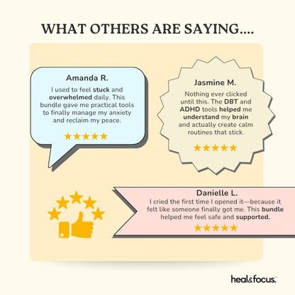 The Heal & Focus Whole Shop Bundle ✨| All-Access Website Bundle | Your One-Stop Shop for Self-Improvement and Healing!