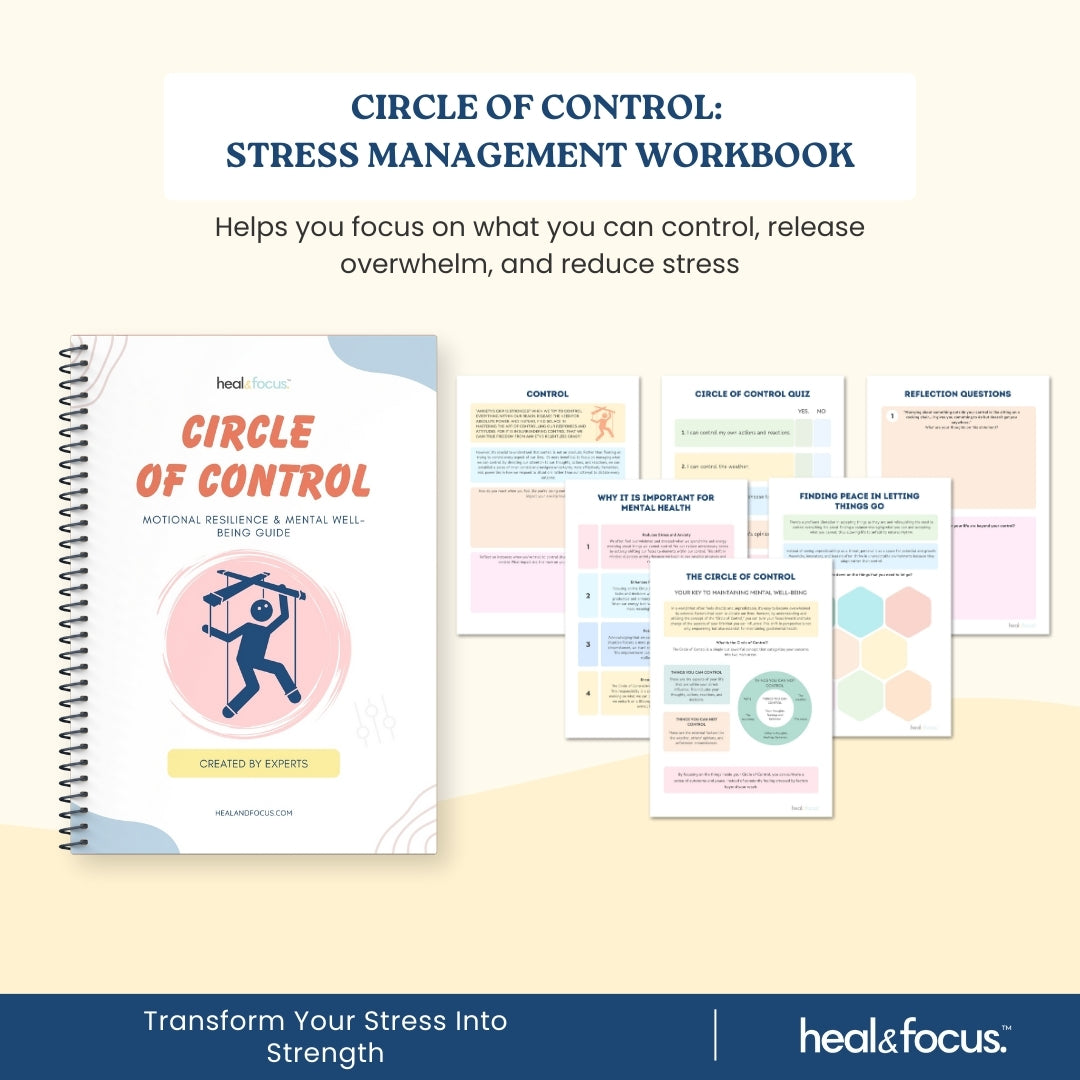 All 5 Therapist-Approved Workbooks for Lasting Emotional Relief, Resilience, Heal, Rebuild & Thrive | The Healing & Recovery Bundle