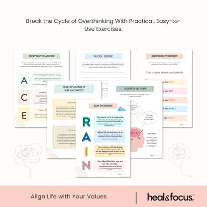 ACT Therapy Workbook – Calm Your Busy Mind