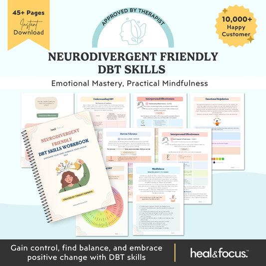 Neurodivergent-Friendly DBT Skills Workbook