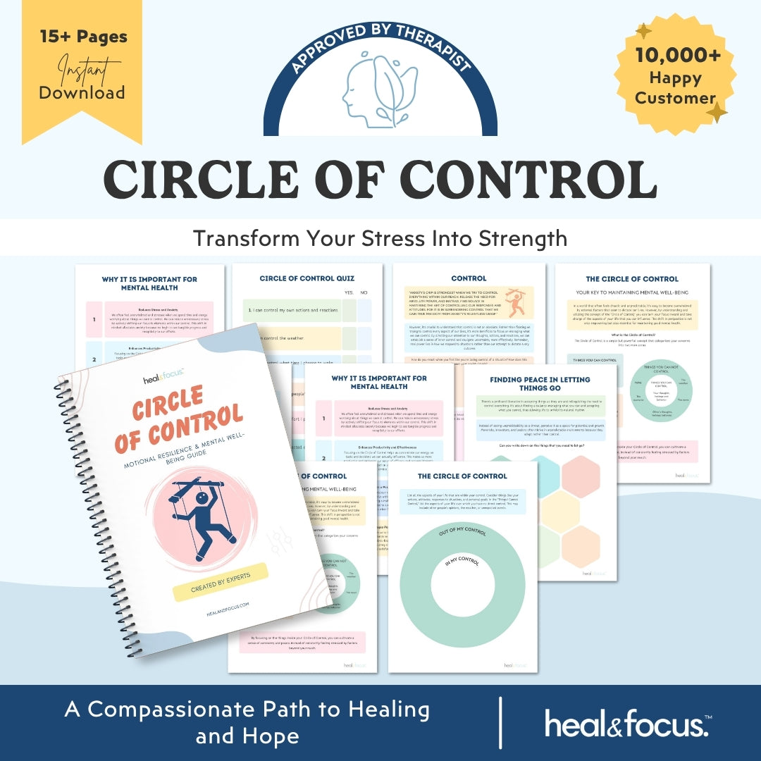 Circle of Control – Stress & Anxiety Management Workbook