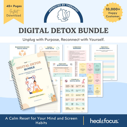 Digital Detox Bundle – Reset Your Mind, Reclaim Your Focus