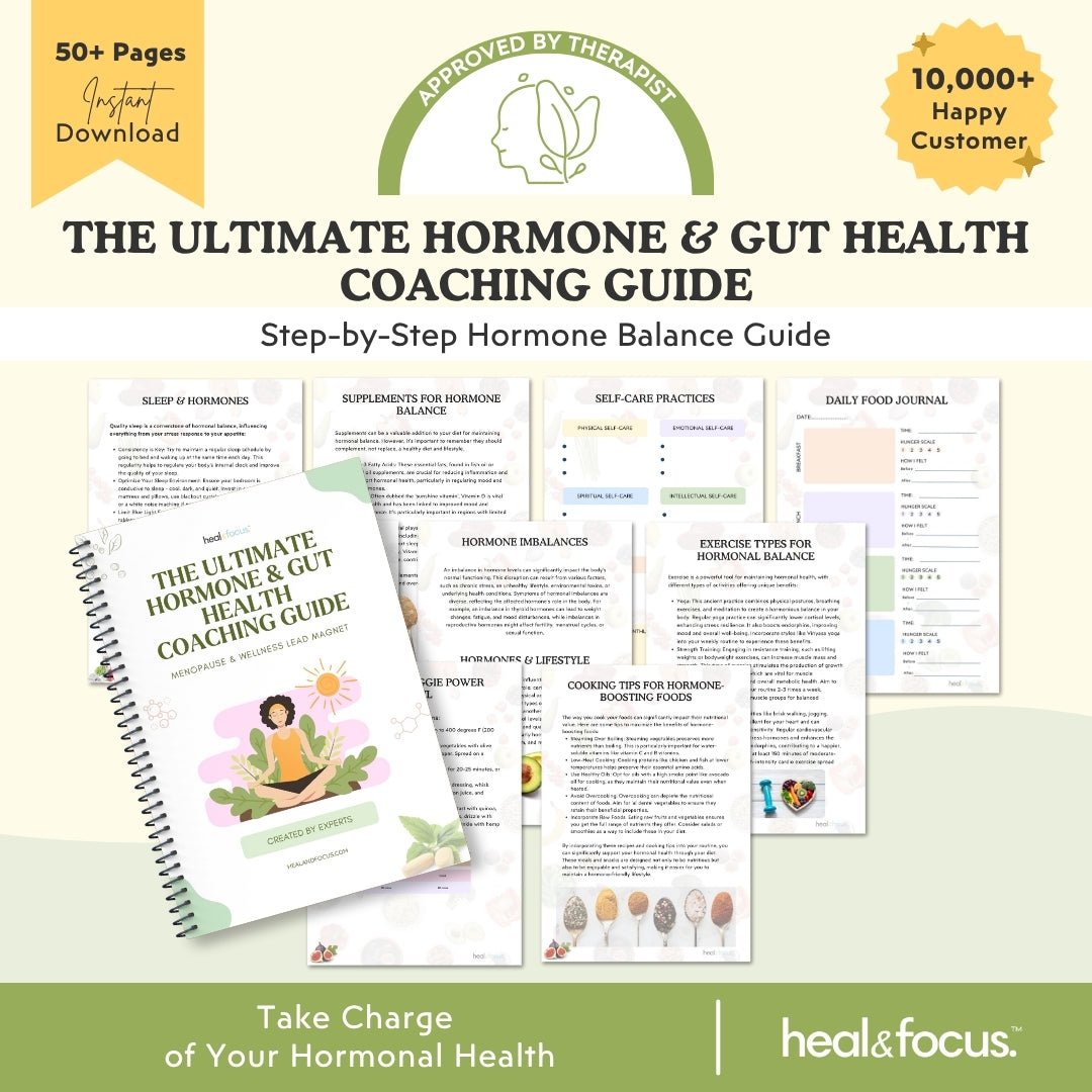 The Ultimate Hormone & Gut Health Coaching Guide for Balance