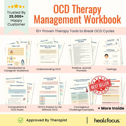 Ultimate OCD Therapy Management Workbook – Break the OCD Cycle for Good