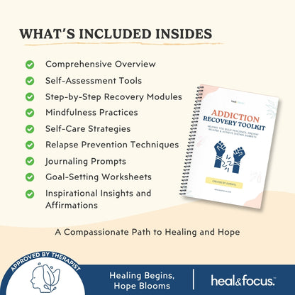 Compassionate Addiction Recovery Toolkit | Build Resilience, Prevent Relapse & Heal with Expert 6+ Tools