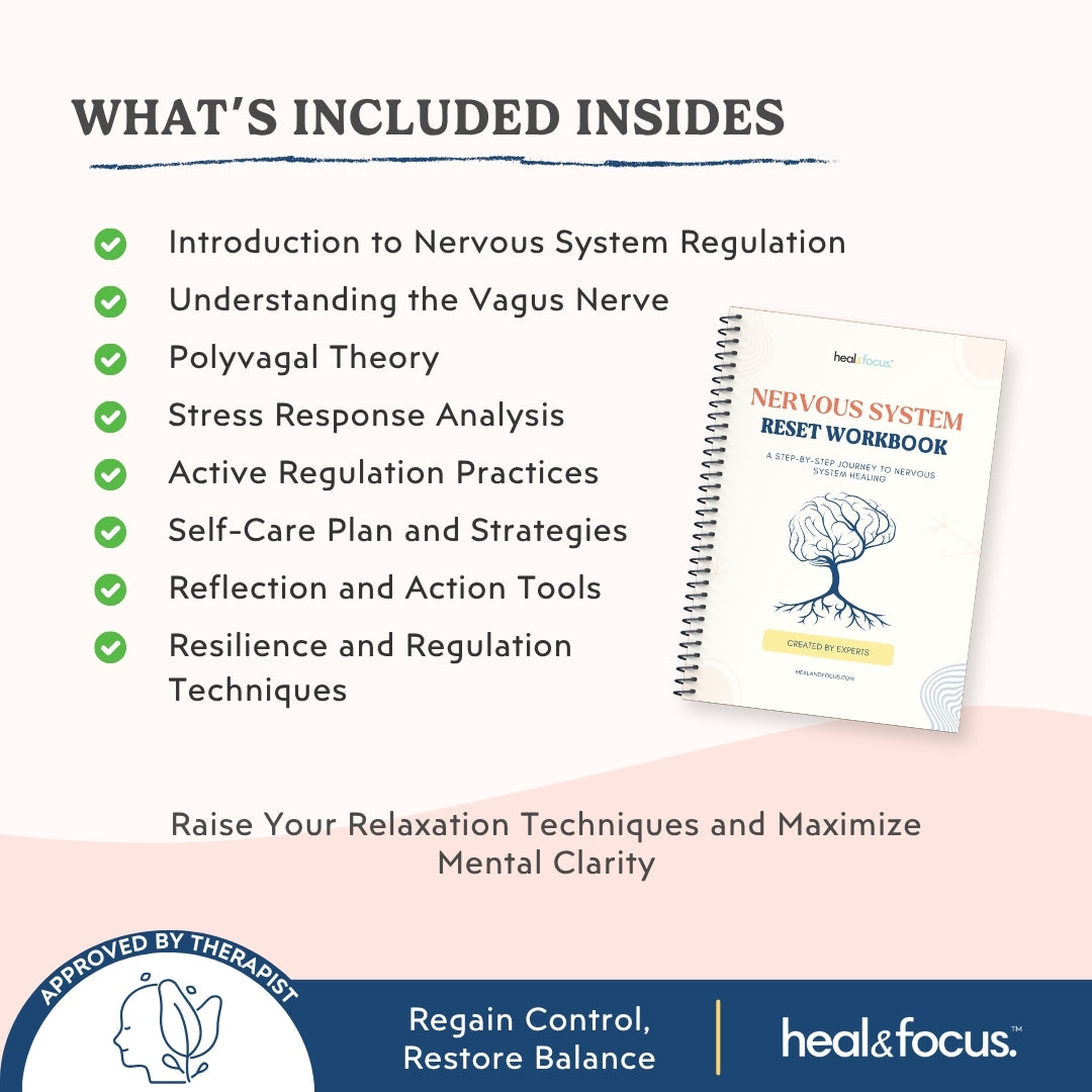 Nervous System Reset Workbook | Calm, Balance & Self-Regulation