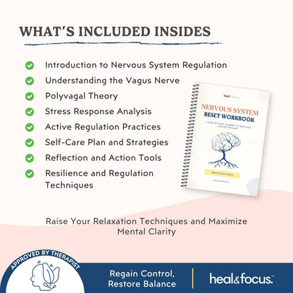 Nervous System Reset Workbook | Calm, Balance & Self-Regulation