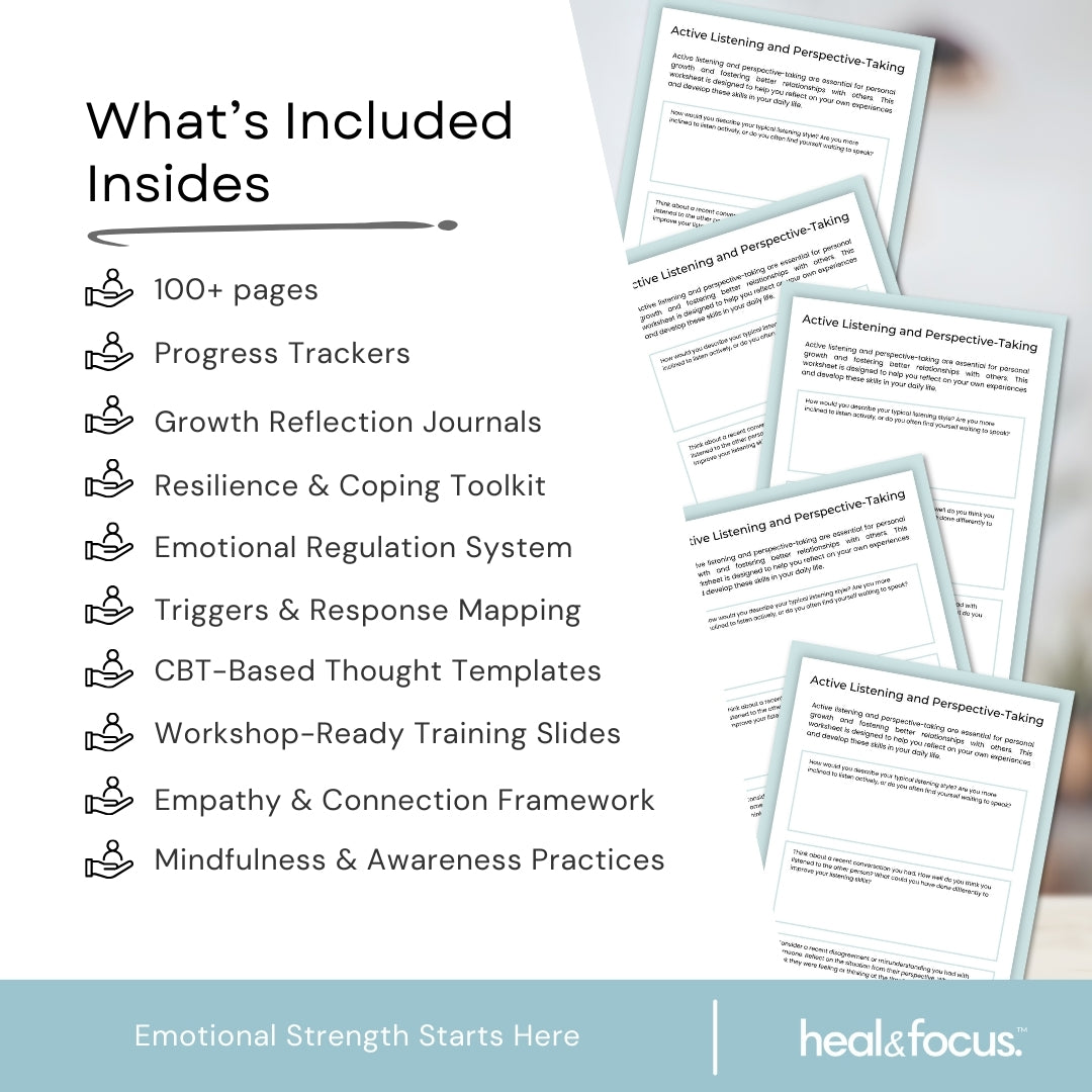 Ultimate Emotional Intelligence Mastery Bundle – 5+ Tools to Gain Emotional Strength, Resilience & Awareness That Lasts