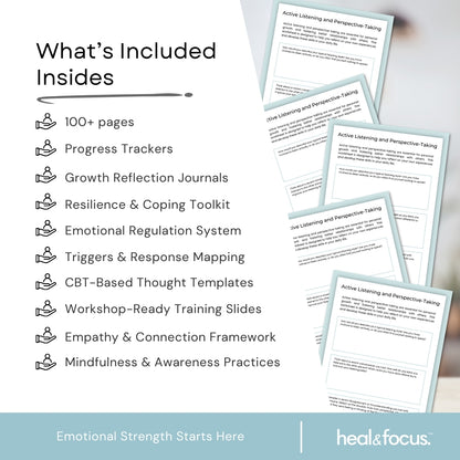 Ultimate Emotional Intelligence Mastery Bundle – 5+ Tools to Gain Emotional Strength, Resilience & Awareness That Lasts