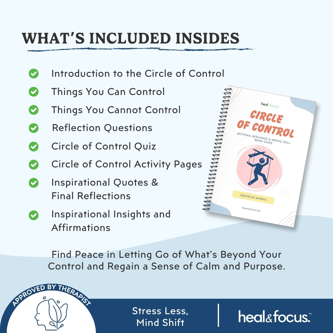 Circle of Control – Stress & Anxiety Management Workbook