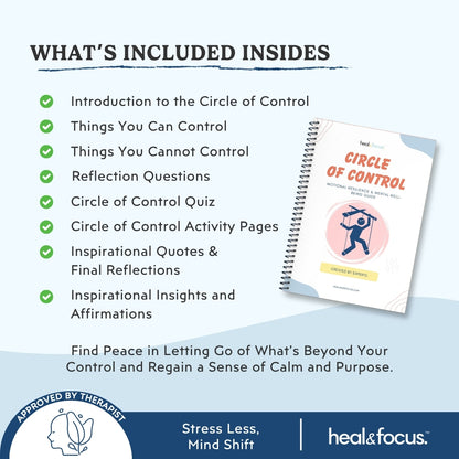 Circle of Control – Stress & Anxiety Management Workbook