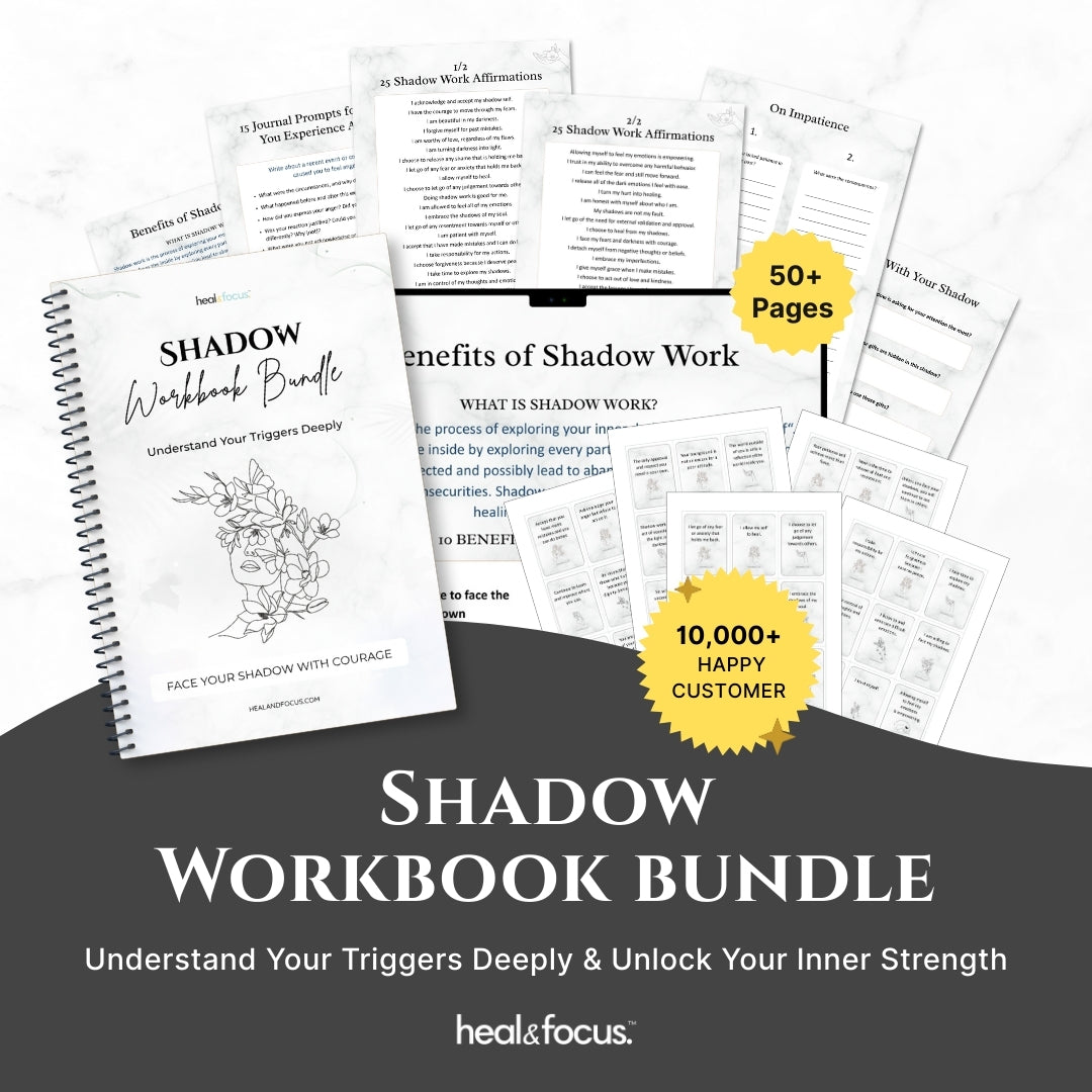 Shadow Workbook Bundle – Understand Your Triggers & Unlock Inner Strength