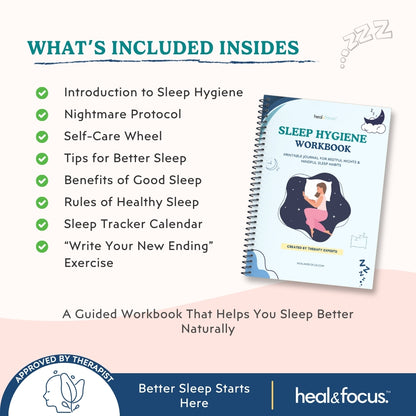 Sleep Hygiene Workbook – Build Restful Routines & Sleep Better Naturally