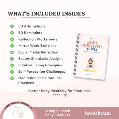 The Ultimate Body Positivity Growth & Gratitude Bundle – 6+ Expert Tools for Self-Love, Confidence & Emotional Resilience