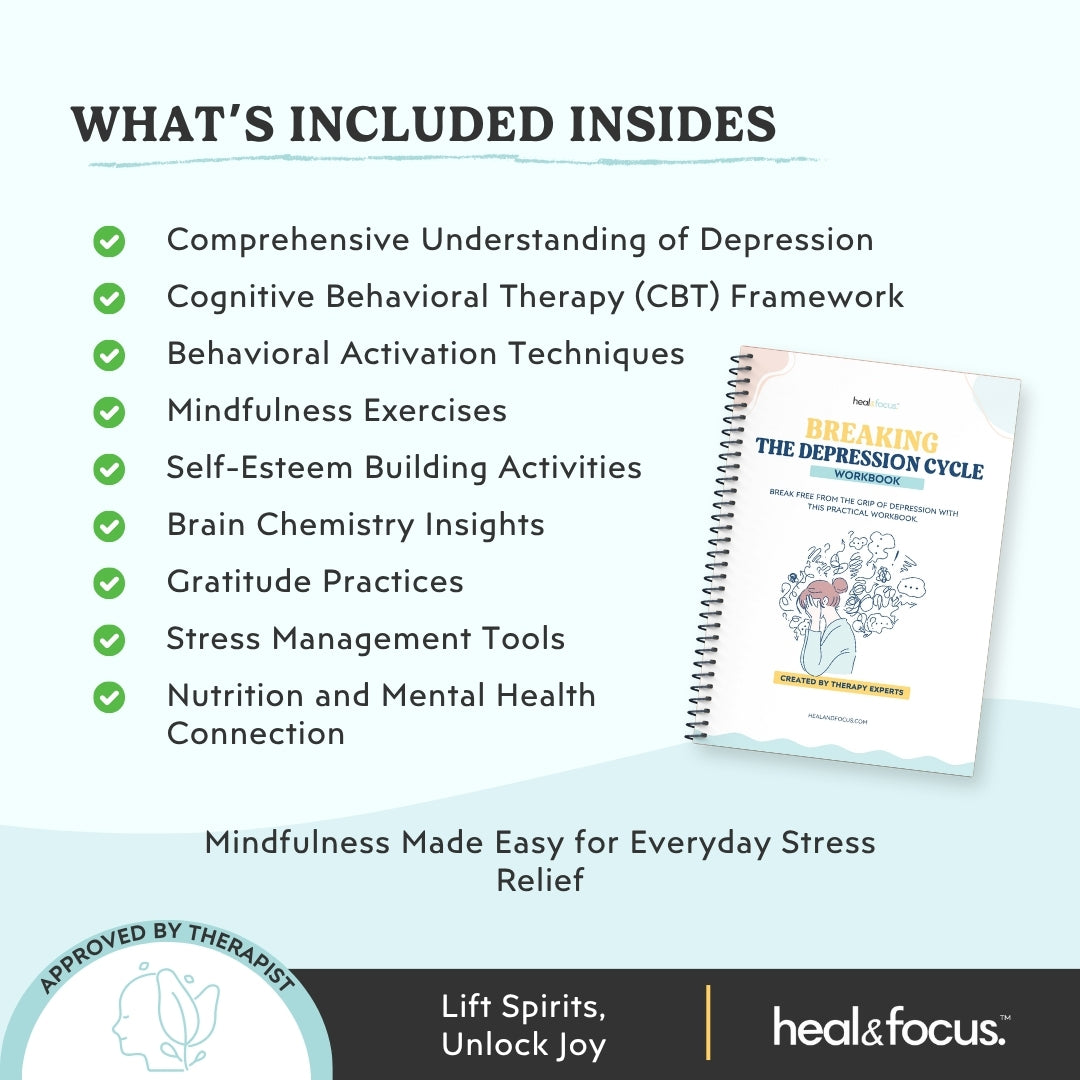 Breaking the Depression Cycle Workbook | Healing, Growth & more.