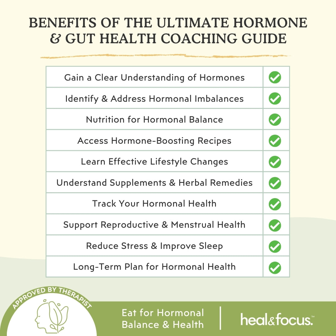 The Ultimate Hormone & Gut Health Coaching Guide for Balance