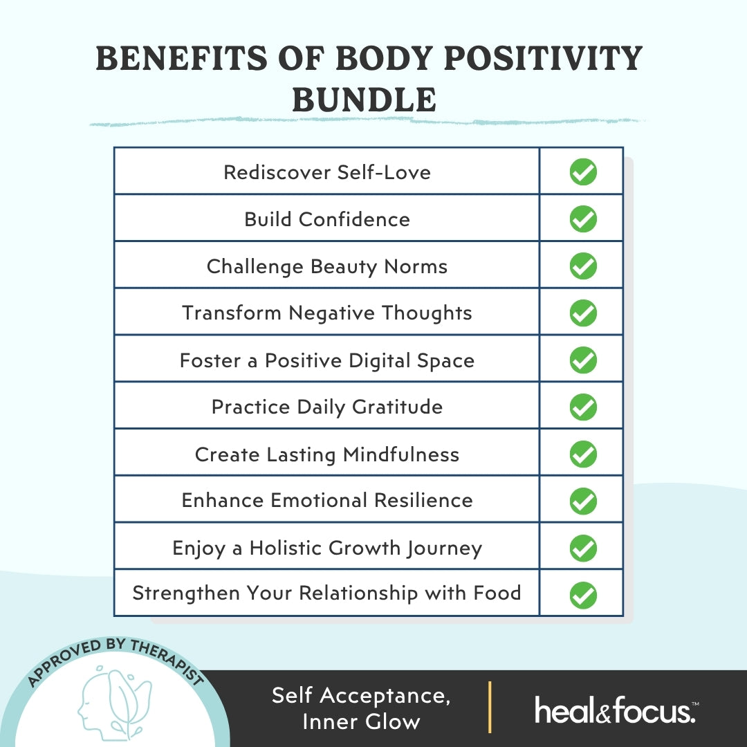 Body Positivity Bundle - Self-Love, Growth, and Gratitude