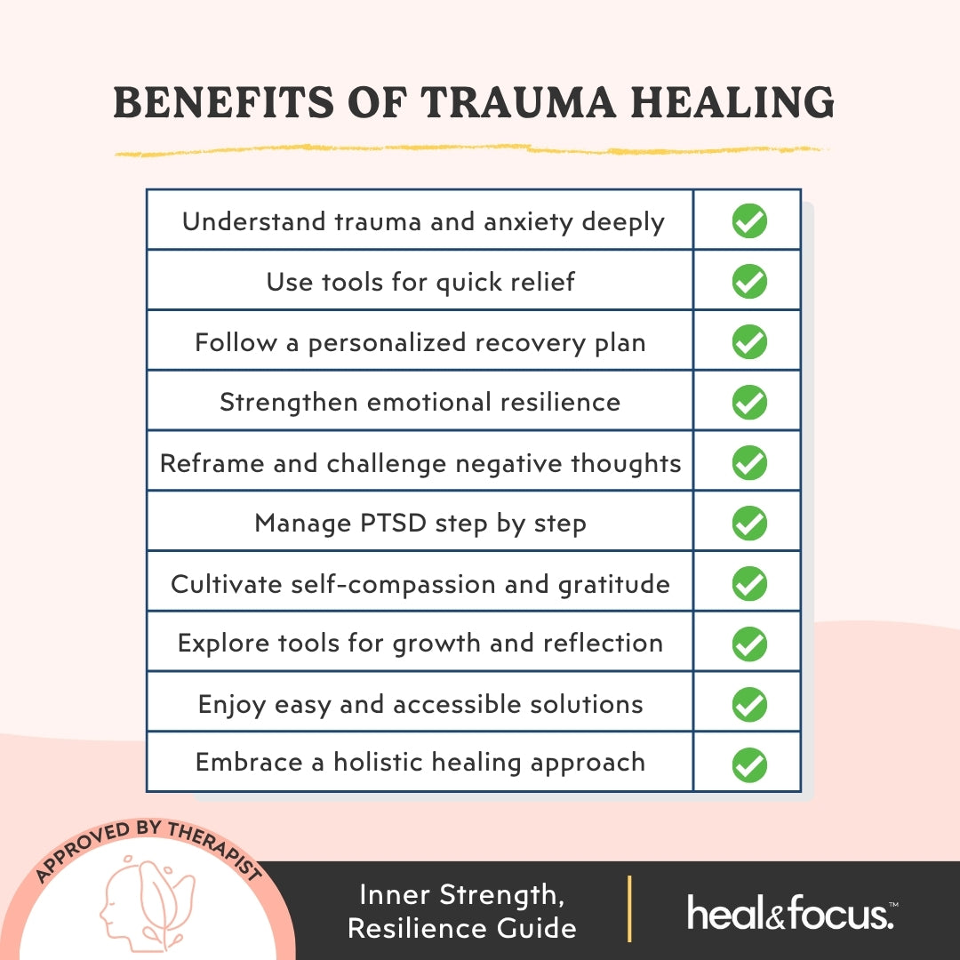Trauma Healing Resource Pack - Your Journey of Recovery!