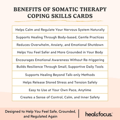 The Ultimate Somatic Therapy Workbook — Reset Anxiety, Heal Body & Mind with 7+ Grounding Tools