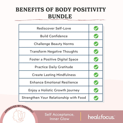 The Ultimate Body Positivity Growth & Gratitude Bundle – 6+ Expert Tools for Self-Love, Confidence & Emotional Resilience