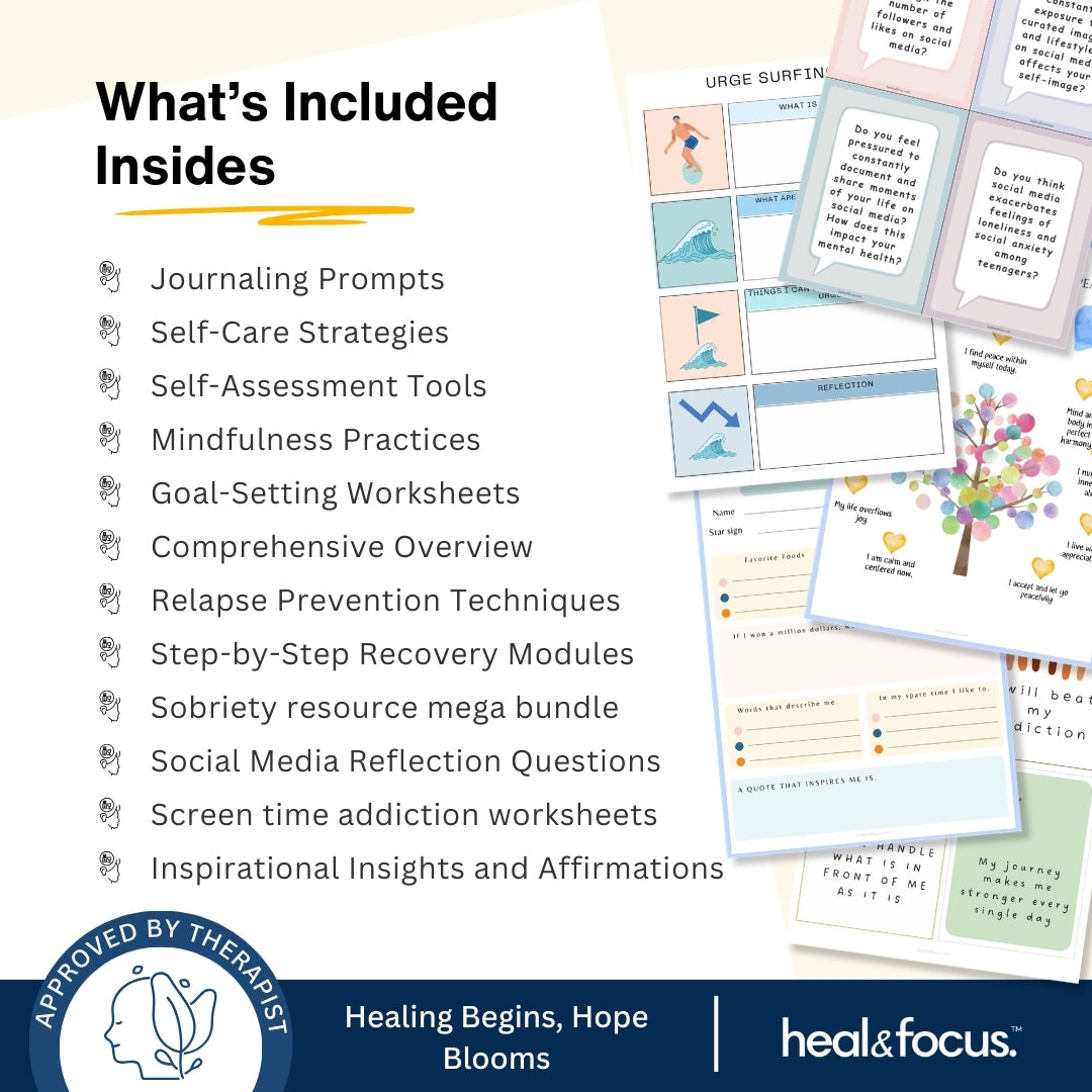 The Complete Addiction Recovery Workbook: A Structured Healing & Relapse Prevention System