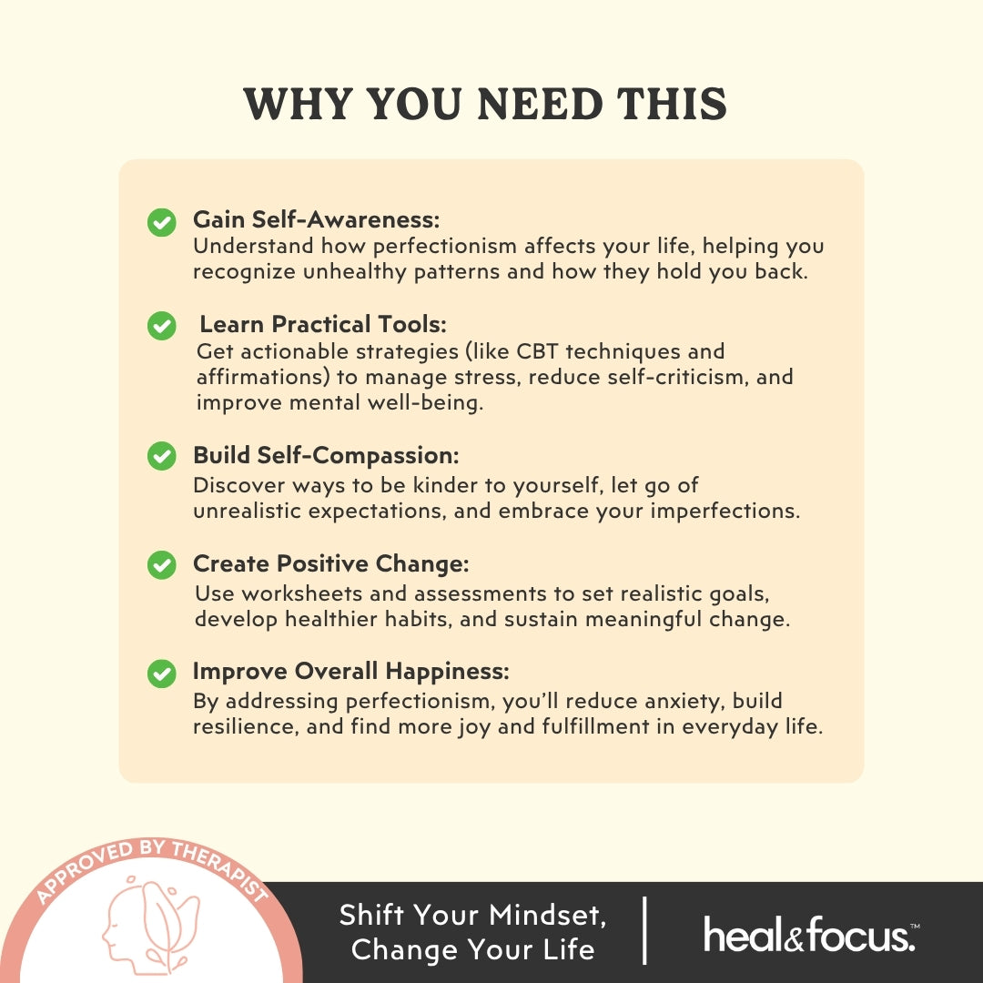 Balanced Perfectionism Toolkit – Tools for Self-Compassion