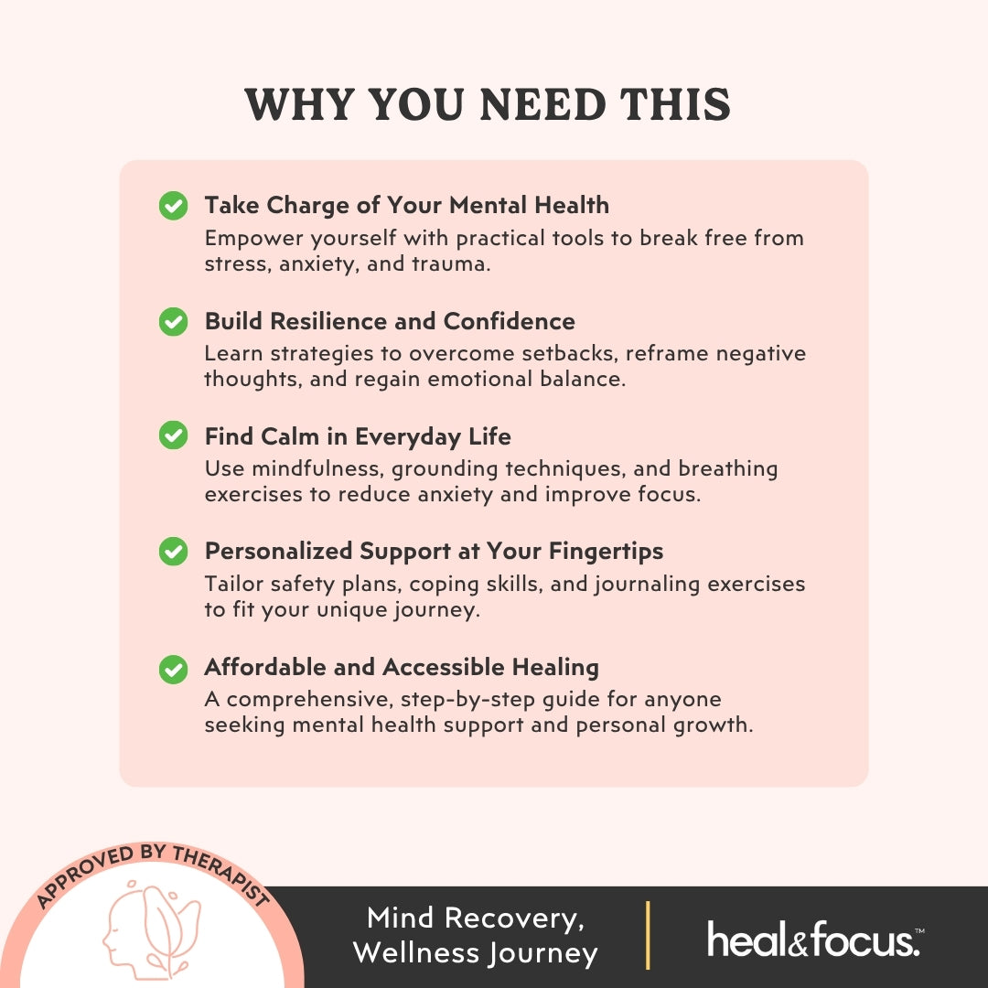Trauma Healing Resource Pack - Your Journey of Recovery!