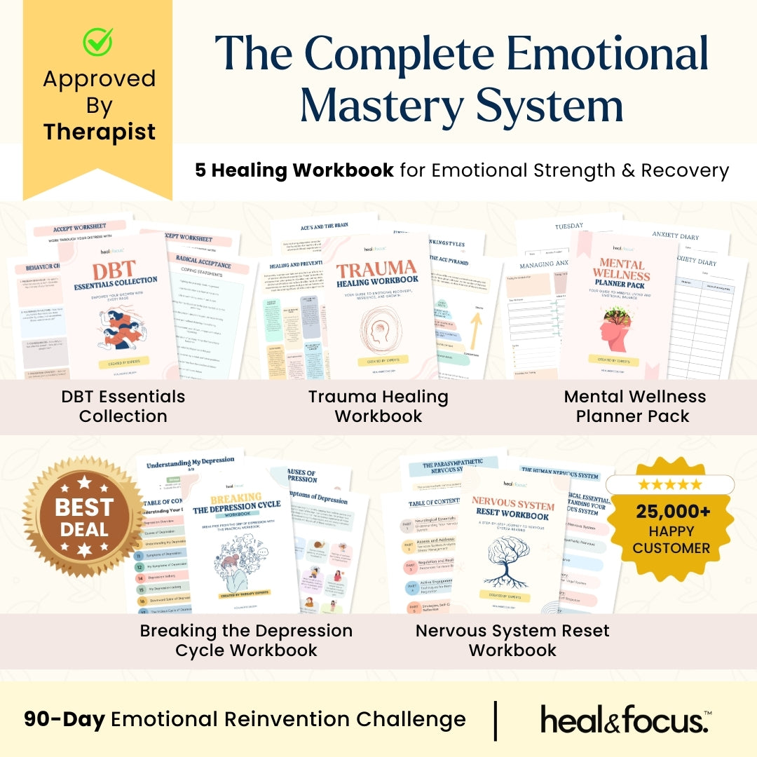 The Mind & Emotion Healing Journey System™ – A Complete Therapy & Clarity Bundle for Emotional Wellness, Trauma Recovery, Mental Strength & Mindfulness