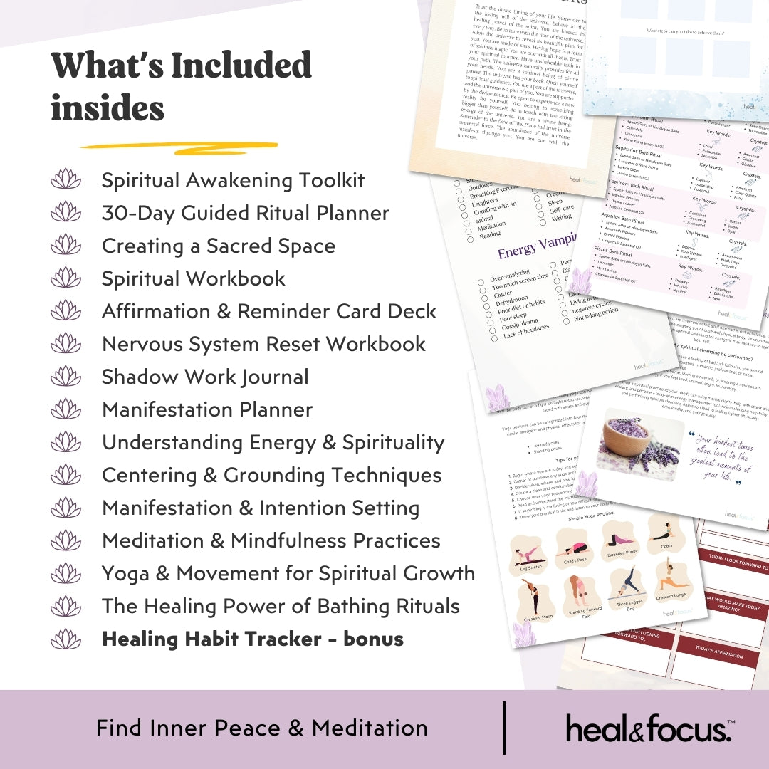 The Ultimate Spiritual Awakening Toolkit for Energy & Healing - Spiritual Practices for Purpose, Presence & Joy