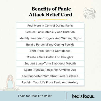 The Ultimate Panic Attack Relief Bundle – Cards & Worksheets for Calm, Control & Confidence