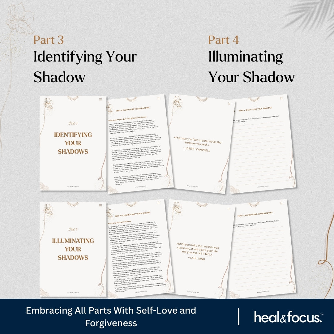 The Inner Healing Shadow Work Journal – 270+ Prompts for Deep Self-Discovery