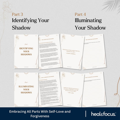 The Inner Healing Shadow Work Journal – 270+ Prompts for Deep Self-Discovery