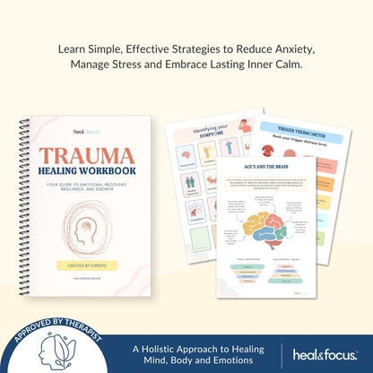 All 5 Therapist-Approved Workbooks for Lasting Emotional Relief, Resilience, Heal, Rebuild & Thrive | The Healing & Recovery Bundle