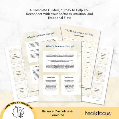 Feminine Energy Workbook Bundle – Unlock Your Divine Feminine Flow