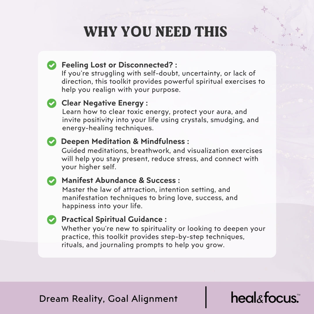 The Ultimate Spiritual Awakening Toolkit for Energy & Healing - 5+ Spiritual Practices for Purpose, Presence & Joy