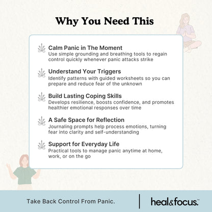 The Ultimate Panic Attack Relief Bundle – Cards & Worksheets for Calm, Control & Confidence