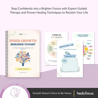 The Self-Growth & Wellness Bundle | 5 Holistic Workbooks for Mind-Body-Spirit Healing & Lasting Self-Compassion