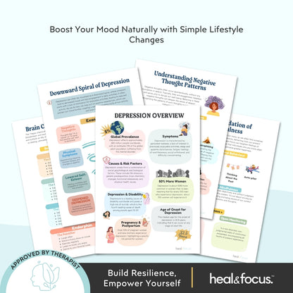 Breaking the Depression Cycle Workbook | Healing, Growth & more.