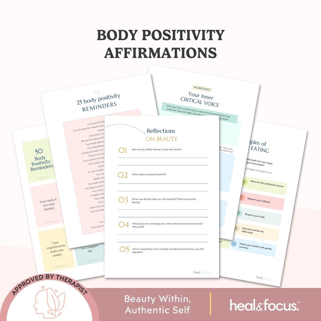 The Ultimate Body Positivity Growth & Gratitude Bundle – 6+ Expert Tools for Self-Love, Confidence & Emotional Resilience