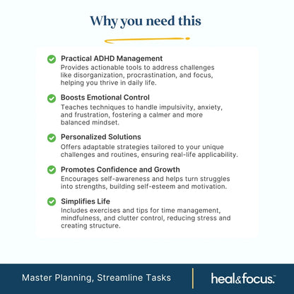 The Ultimate ADHD Executive Functioning Toolkit – Therapist-Designed Tools to Help Your Child Master Focus, Emotions & Daily Life