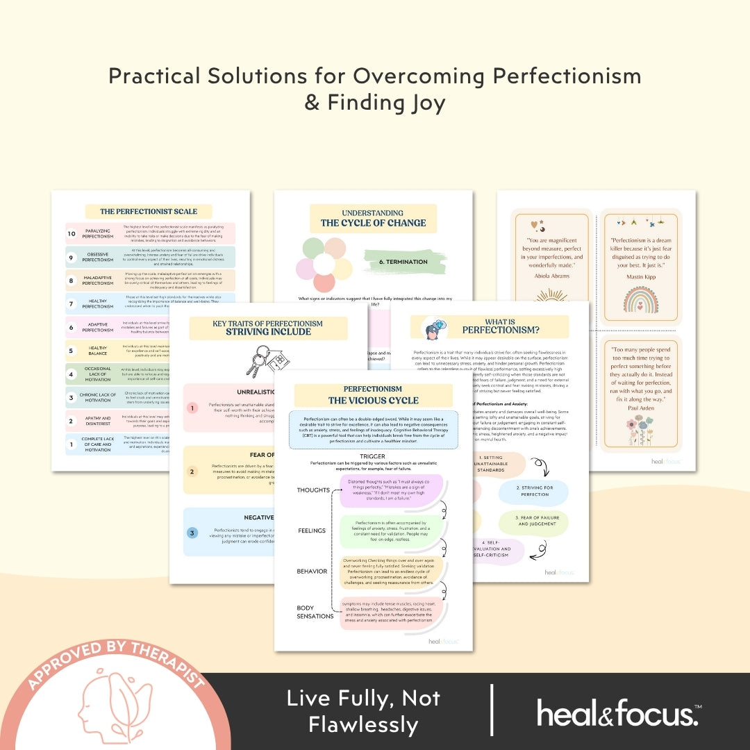 Balanced Perfectionism Toolkit – Tools for Self-Compassion