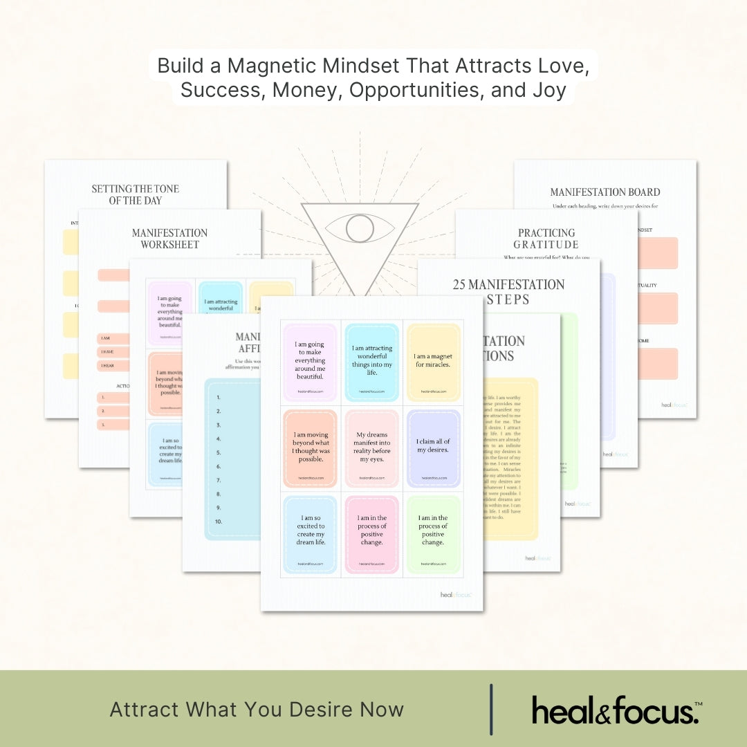 Manifestation Workbook Bundle – Align Your Thoughts, Energy & Actions