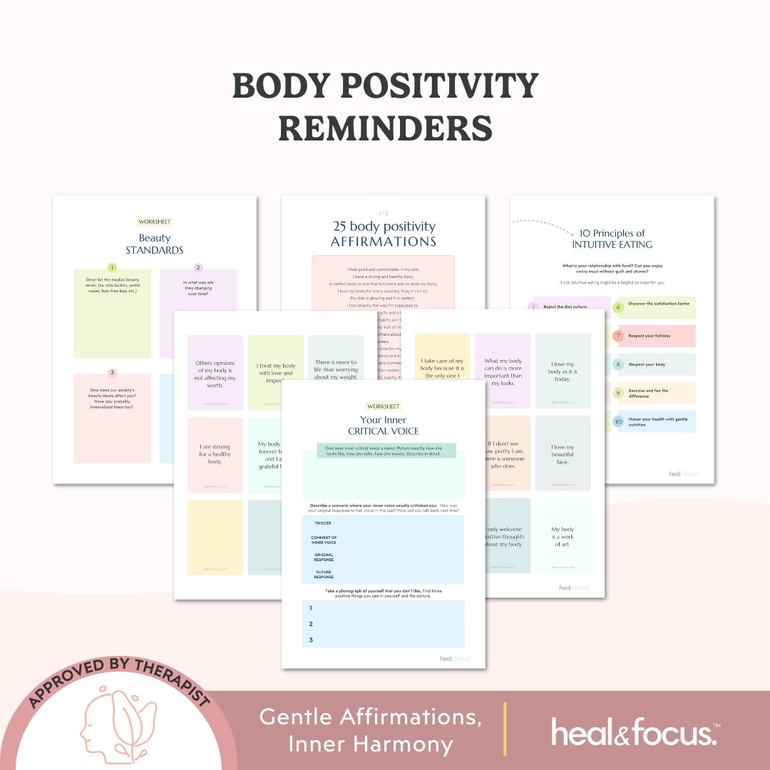 The Ultimate Body Positivity Growth & Gratitude Bundle – 6+ Expert Tools for Self-Love, Confidence & Emotional Resilience