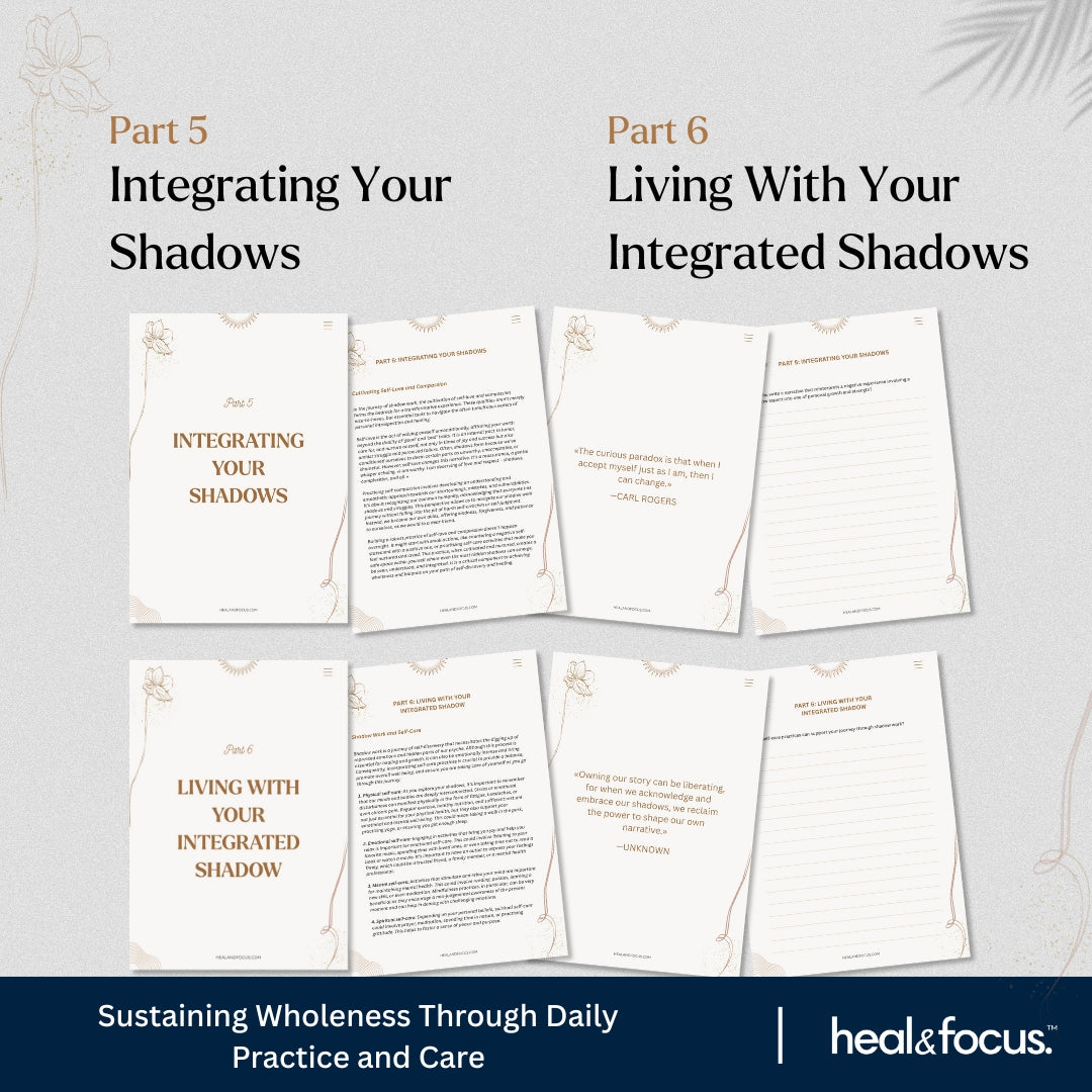 The Inner Healing Shadow Work Journal – 270+ Prompts for Deep Self-Discovery