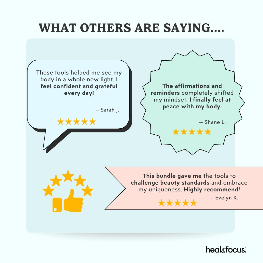 Body Positivity Bundle - Self-Love, Growth, and Gratitude