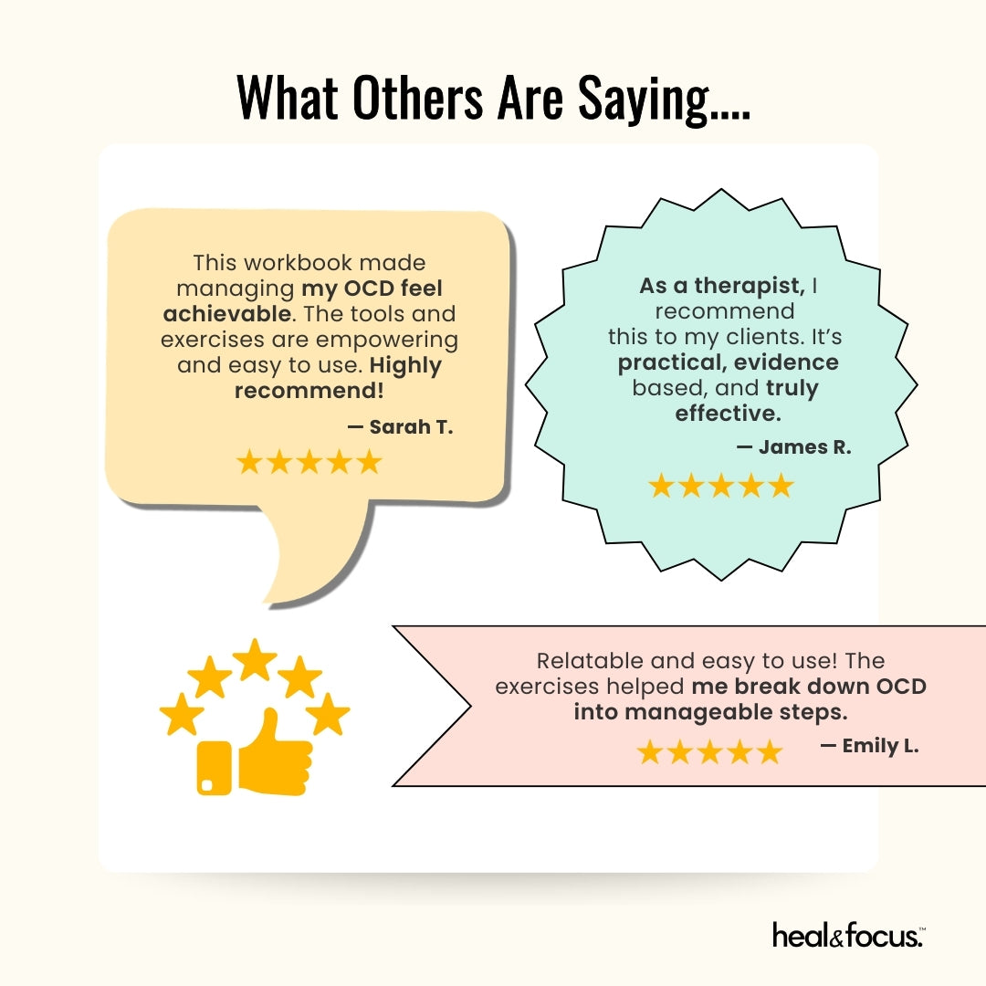 Ultimate OCD Therapy Management Workbook – Break the OCD Cycle for Good