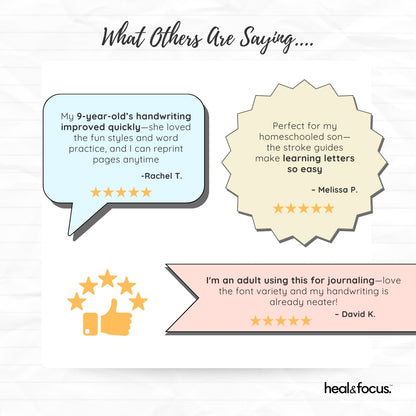 Handwriting Practice Sheets Bundle – Perfect Every Letter with Confidence