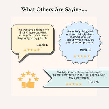 Life Purpose Workbook – Discover Your Meaning, Values & Direction